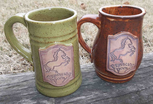 Handmade Prancing Pony mugs by seanrobinson11
