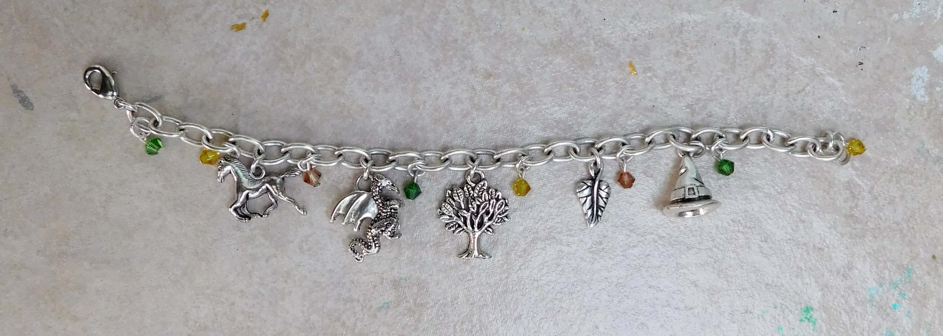 LOTR/The Hobbit charm bracelet